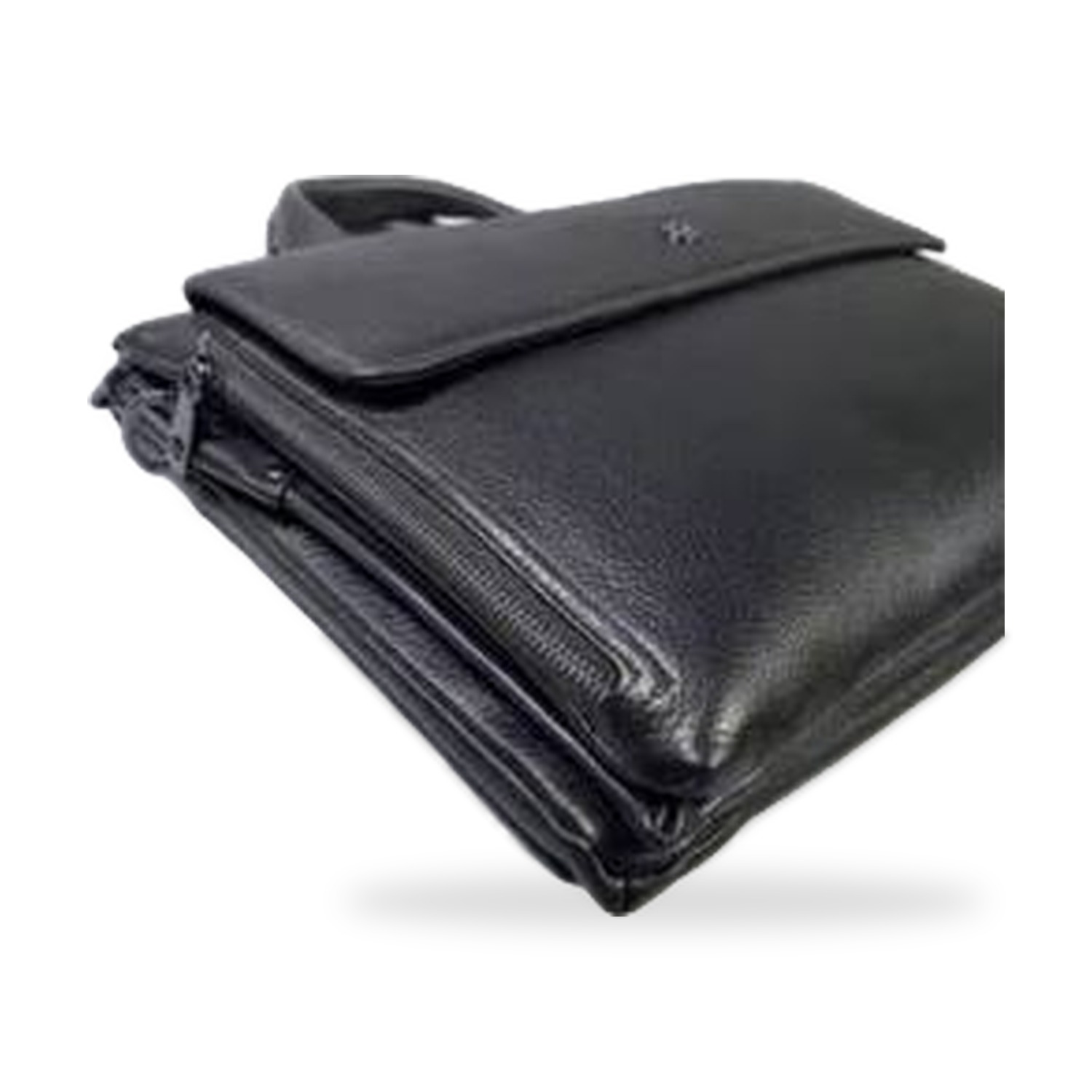 53611_chernyi_3 Мужской кожаный портфель 53611